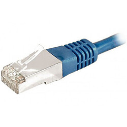 Cordon RJ45 catégorie 6a F/UTP 25 m (Bleu)