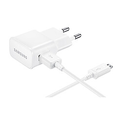 Samsung Chargeur secteur 2A - blanc - Micro USB