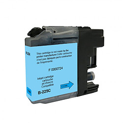 Cartouche compatible Brother LC225XLC (Cyan)