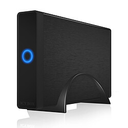 ICY BOX IB-377U3 Boîtier pour disque dur 3"1/2 Serial ATA III sur port USB 3.0 (coloris noir)