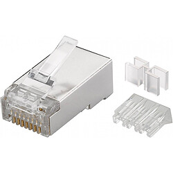 Goobay Connecteurs RJ45 catégorie 6A STP (par 10)