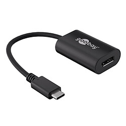 Goobay Adaptateur USB 3.1 Type-C / DisplayPort (M/F) Adaptateur USB-C 3.1 vers DisplayPort - Mâle / Femelle (compatible 4K)