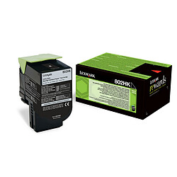 Lexmark 802HKE - 80C2HKE Toner Noir haute capacité (4 000 pages à 5%)