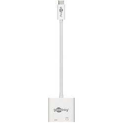 Goobay Adaptateur USB-C / HDMI (M/F) Adaptateur USB-C vers HDMI et USB-C femelle