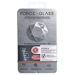 Force Glass Verres trempés Avant et Arrière Iphone 8