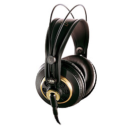 AKG K240 Studio Casque circum-aural semi-ouvert Hi-Fi / Mixage avec diaphragme double couche, arceau auto-ajustable et câble détachable