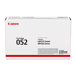 Canon 052 - Noir Toner Noir (3 100 pages à 5%)