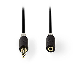 Nedis rallonge haute qualité audio stéréo jack 3.5 mm (1 mètre)