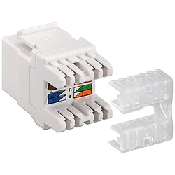 Goobay embase RJ45 Keystone catégorie 5e UTP