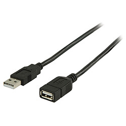 Nedis Rallonge USB 2.0 - 1 m Câble d'extension USB 2.0 (mâle/femelle) - 1 mètre