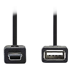 Nedis Câble USB/Mini USB OTG - 0.2 m