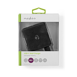 Nedis Chargeur mural USB-C 65W (Noir) pas cher