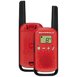 Motorola TALKABOUT T42 Twin Pack Rouge