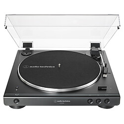 Audio-Technica AT-LP60XBT Noir Platine vinyle à entraînement par courroie 2 vitesses (33-45 trs/min) avec Bluetooth et pré-ampli intégré