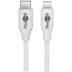 Goobay Câble Lightning to USB-C (M/M) - 1M - Blanc