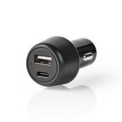 Nedis USB-C Car Charger Noir pas cher