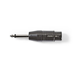 Acheter Nedis Adaptateur mono XLR/Jack 6.35 mm Femelle / Mâle