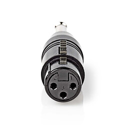 Avis Nedis Adaptateur mono XLR/Jack 6.35 mm Femelle / Mâle