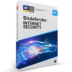 Bitdefender Internet Security - Licence 1 poste 1 an Suite de sécurité Internet - Licence 1 an 1 poste (français, Windows)