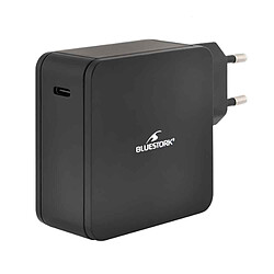 Bluestork Chargeur USB-C 45W Chargeur secteur universel 45 watts avec sélection de la tension (de 18 à 45W)