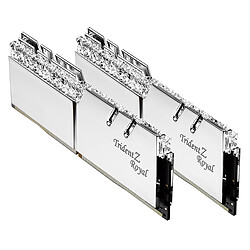 G.Skill Trident Z Royal 32 Go (2 x 16 Go) DDR4 3600 MHz CL16 - Argent