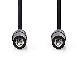 Nedis câble audio stéréo jack 3.5 mm M/M (5 mètres)