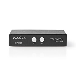 Nedis 2 Ports VGA Switch (2 entrées vers 1 sortie) Commutateur vidéo VGA (2 ports)