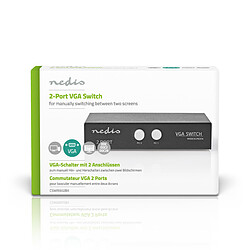 Nedis 2 Ports VGA Switch (2 entrées vers 1 sortie) pas cher