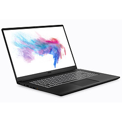 MSI Modern 15 A10RBS-445XFR Intel Core i7-10710U 16 Go SSD 512 Go 15.6" LED Full HD NVIDIA GeForce MX350 Wi-Fi AC/Bluetooth Webcam (sans Windows)