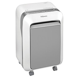 Fellowes Destructeur Powershred LX211 Blanc Destructeur de documents 15 feuilles microparticules de 2 x 12 mm - Sécurité DIN P-5