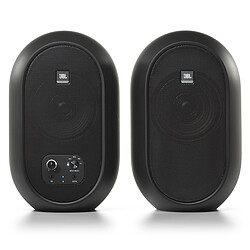 JBL 104-BT Noir Paire d'enceintes de monitoring compactes 60 Watts avec Bluetooth 5.0