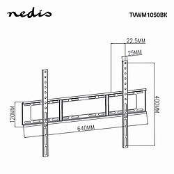 Avis Nedis TV Wall Mount 70" Fixe