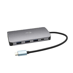 i-tec USB-C Metal Nano Dock 4K HDMI VGA + Power Delivery 100W