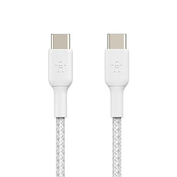 Belkin 2x câbles USB-C vers USB-C renforcés (blanc) - 2 m