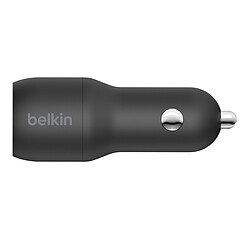 Belkin Boost Charge Chargeur de voiture 2 ports USB-A (24 W) sur prise allume-cigare (Noir)