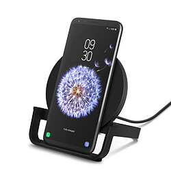 Belkin Chargeur à induction Boost Charge Stand 10 W avec adaptateur secteur (Noir)