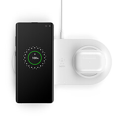 Belkin Double station de recharge à induction Boost Charge (Blanc)