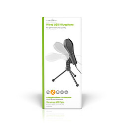 Acheter Nedis Microphone filaire double condensateur Tripod USB