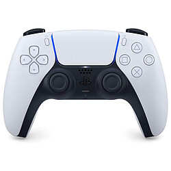 Sony Interactive Entertainment Sony DualSense (Blanc) Manette officielle sans fil pour PlayStation 5