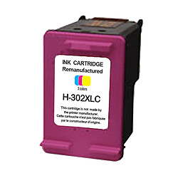 UPrint Cartouche compatible 302XL F6U67AE (Cyan/Magenta/Yellow)