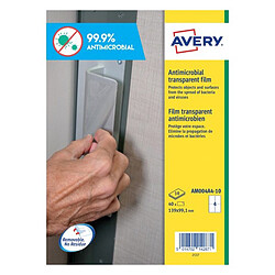 Avery 40 Films Antimicrobiens 139 x 99,1 mm (AM004A4-10)