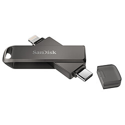 SanDisk iXpand Flash Drive Luxe 128 Go Clé 128 Go à double connectique USB-C / Lightning