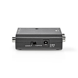 Nedis Convertisseur audio digital S/PDIF / TosLink vers 2x RCA pas cher