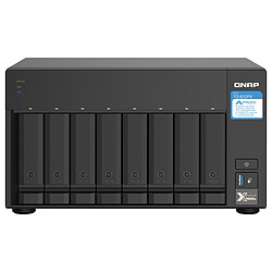 QNAP TS-832PX-4G Serveur NAS 8 baies - 4 Go RAM - SFP+ 10 Gbps / LAN 2.5 GbE (sans disque dur)