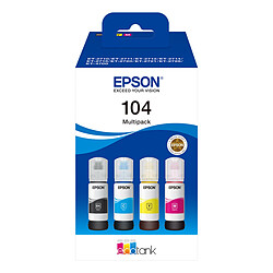 Epson Cartouche d'encre C13T00P640 104 EcoTank 4-colour Multipack