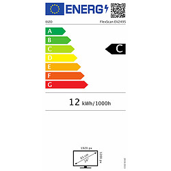 EIZO 24.1" LED - FlexScan EV2495 Noir