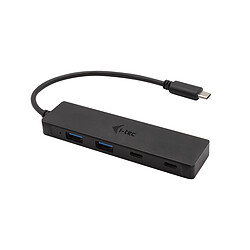 i-tec USB-C Metal HUB 2x USB 3.0 + 2x USB-C Hub USB 3.0 Type-C avec 2 ports USB 3.0 Type-C + 2 ports USB 3.0 Type-A