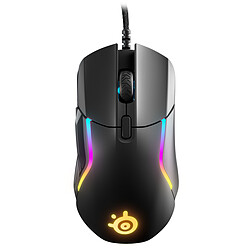 SteelSeries Rival 5 (noir) Souris filaire pour gamer - droitier - capteur optique 18000 dpi - 9 boutons programmables - rétroéclairage RGB