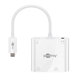 Goobay adaptateur USB 3.1 type C vers HDMI + VGA + PD100W