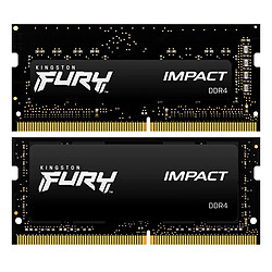 Avis Kingston FURY Impact SO-DIMM 64 Go (2 x 32 Go) DDR4 3200 MHz CL20